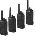 7 production talk-back wireless system motorolla radios